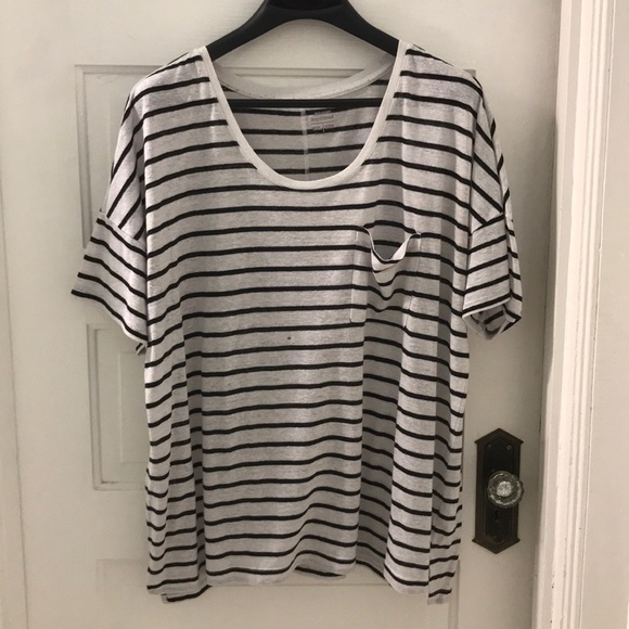 OLD NAVY STRIPED TOP - Picture 1 of 2